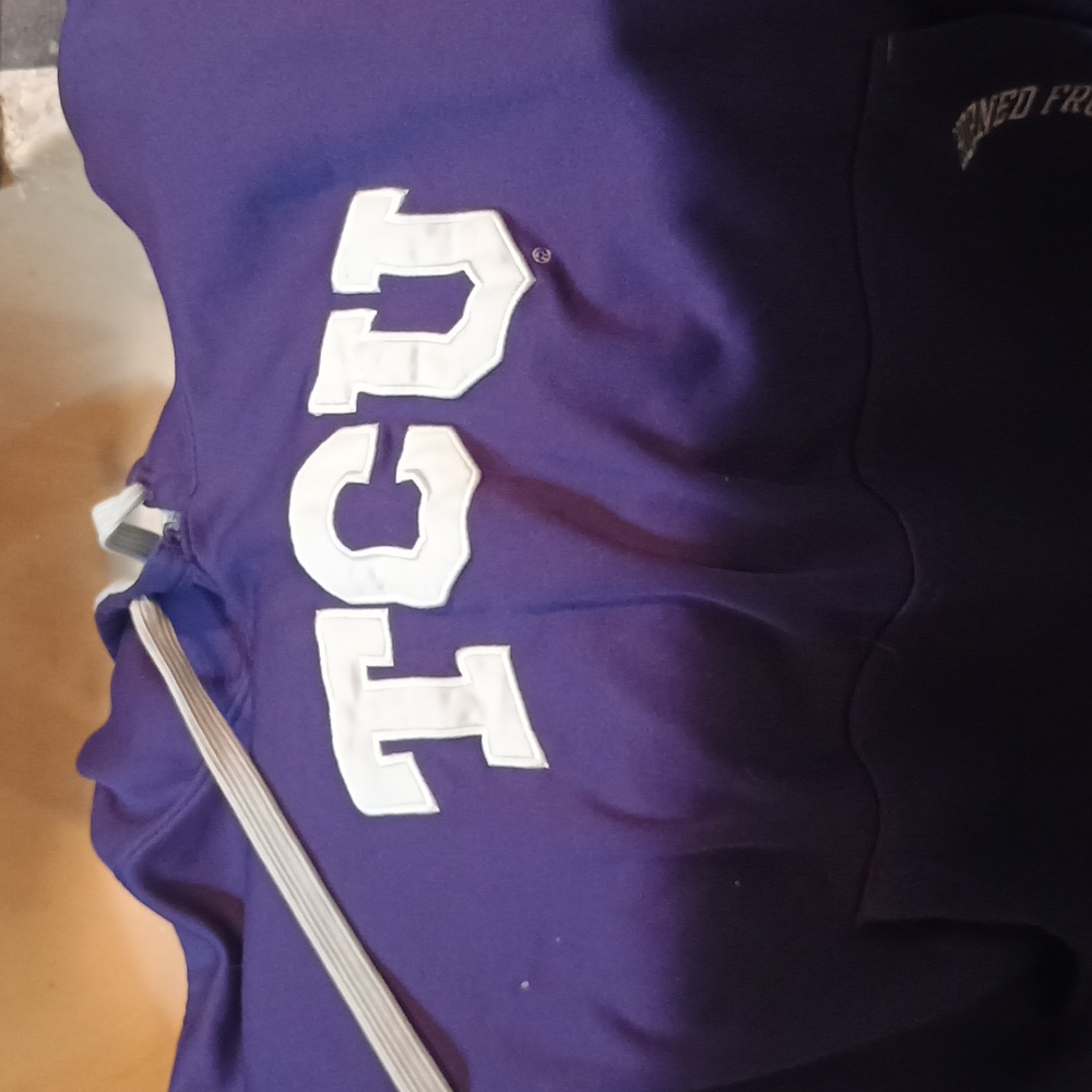 Knights Apparel Purple and White Hoodie